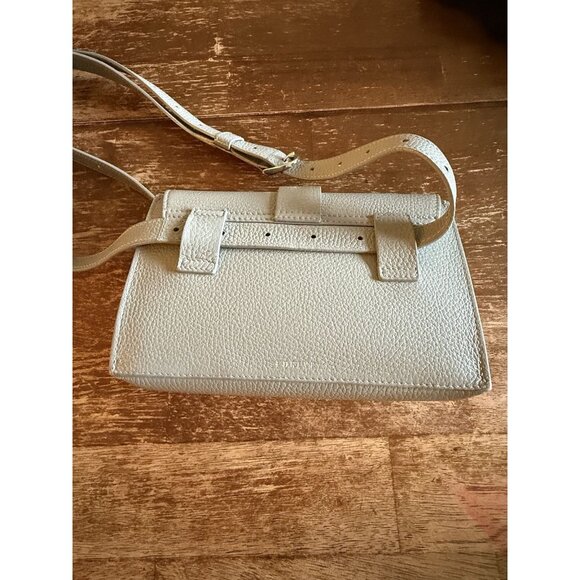 Senreve Aria Belt / Crossbody Pebble Leather Bag - Taupe USED - Picture 5 of 16